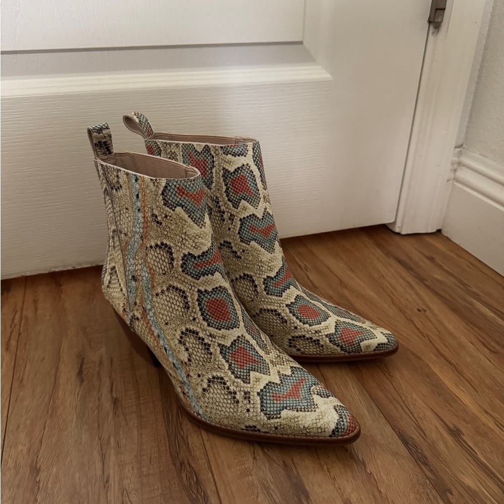 Matisse Elevation Multi Snake Boots
